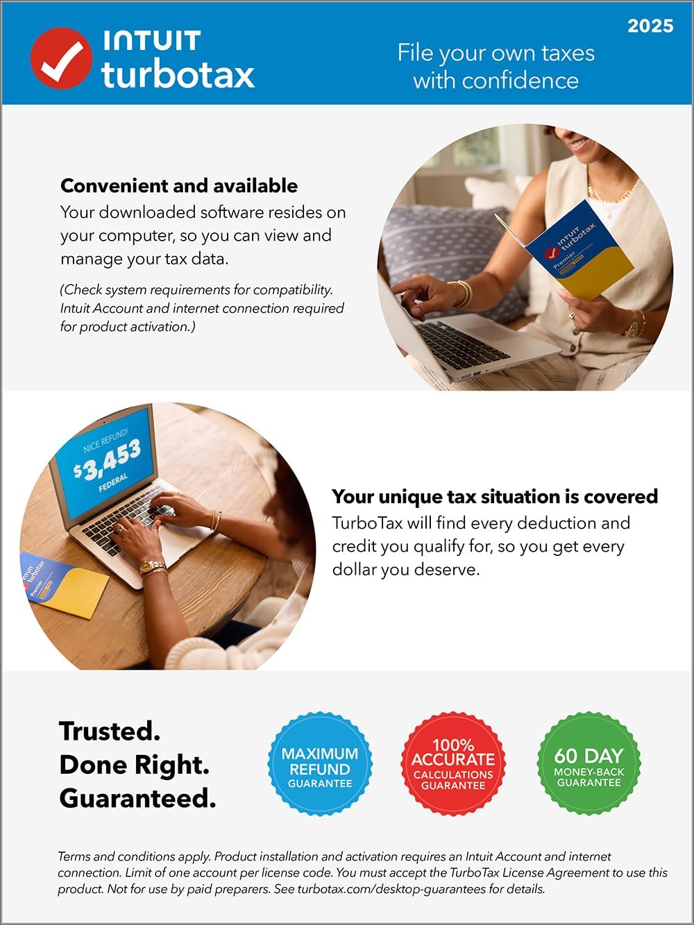 TurboTax Deluxe 2025 Tax Software - Federal & State - PC/Mac Instant Download - Image 3
