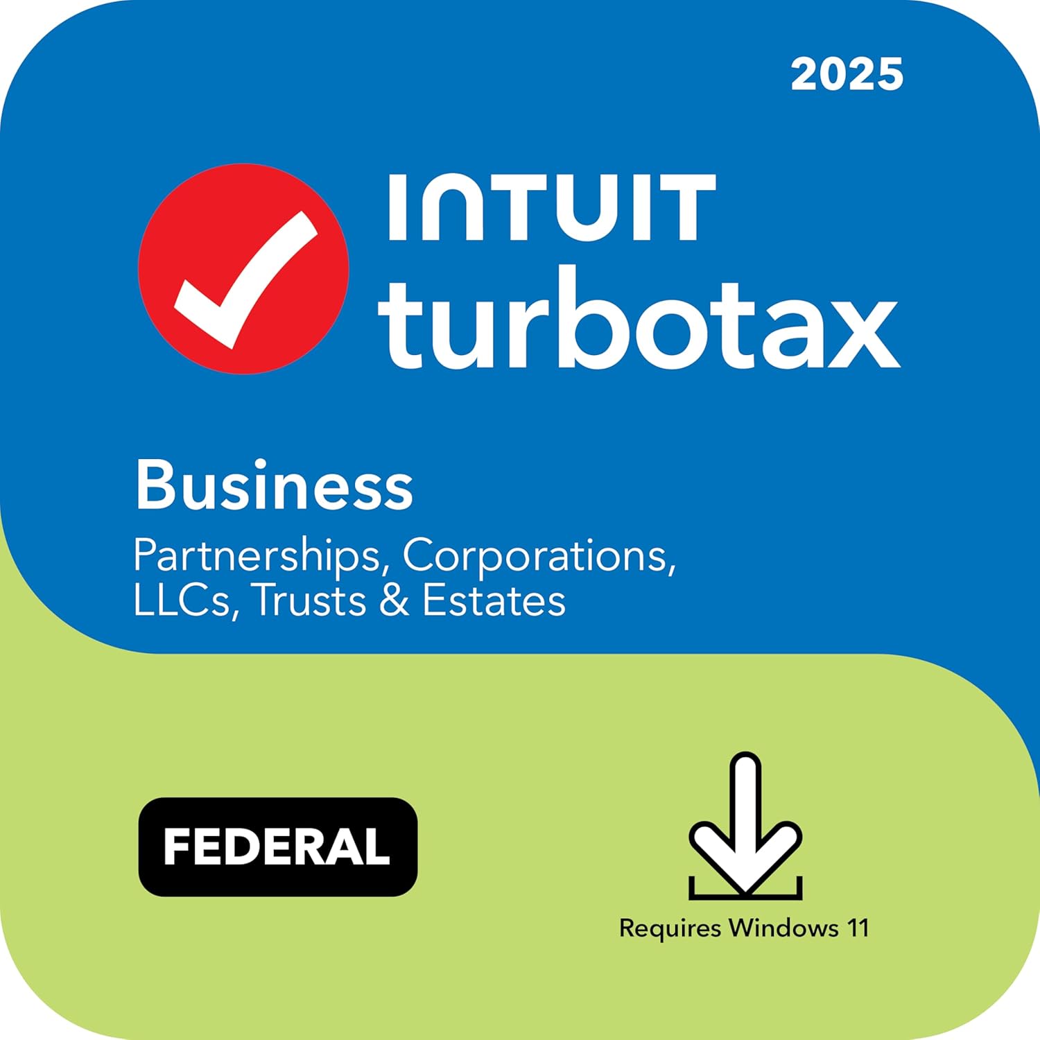 TurboTax Business 2025 Tax Software - Federal & State - PC/Mac Instant Download