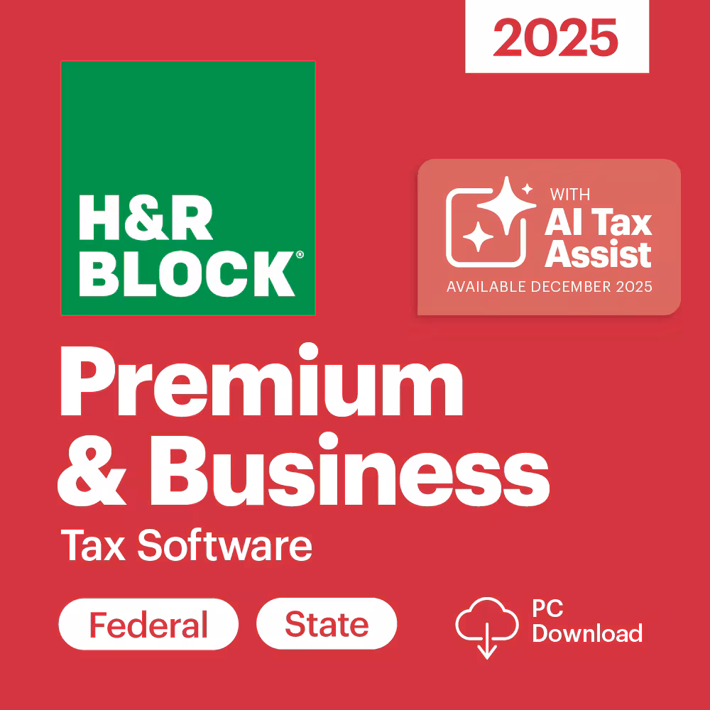 H&R Block Premium & Business 2025 (Windows Download)