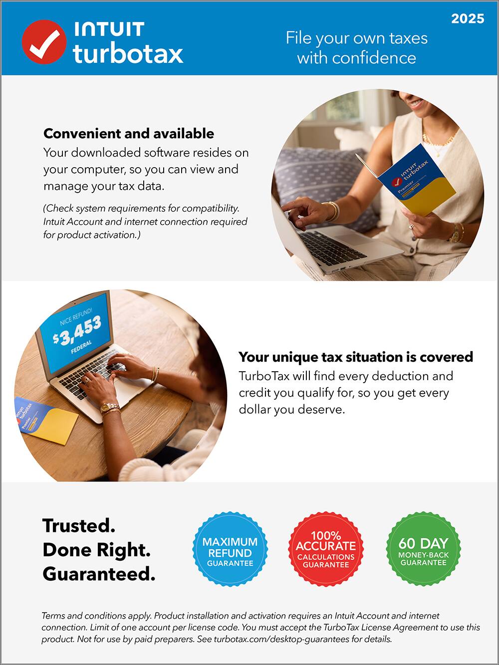 TurboTax Deluxe 2025 Tax Software (PC/Mac Download) - TurboTax Mall